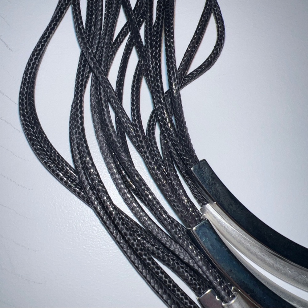 Lia Sophia Zip Line Necklace - Picture 4 of 5